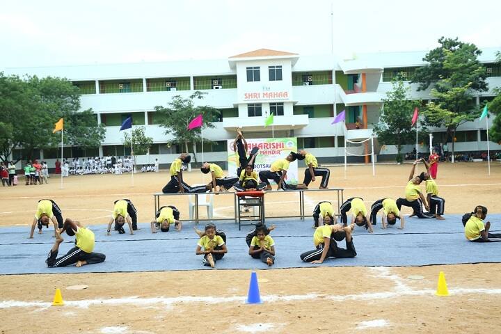 Maharishi Vidya Mandir-Yoga day