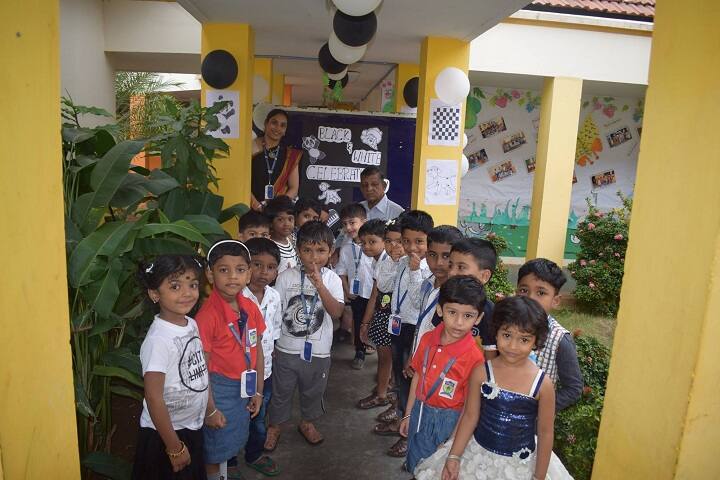 Mahatma Gandhi International School-Black And White Day
