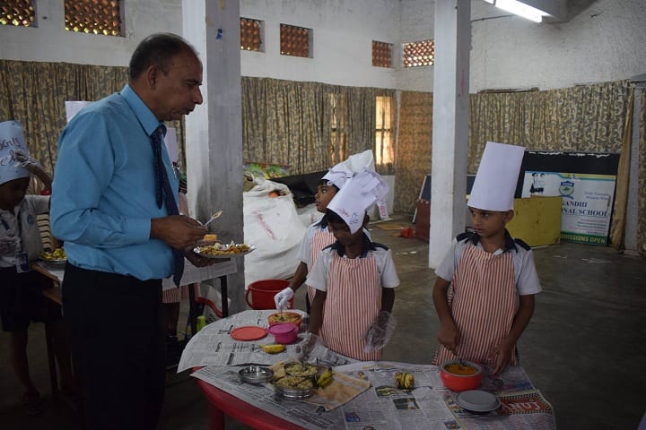 Mahatma Gandhi International School-Food Exhibition