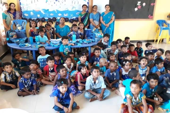 Nandha Central School-Blue Day
