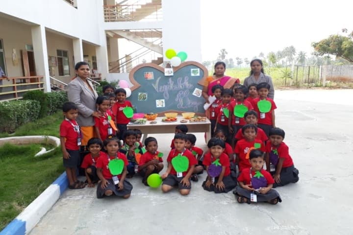 Nandha Central School-Vegetable Day
