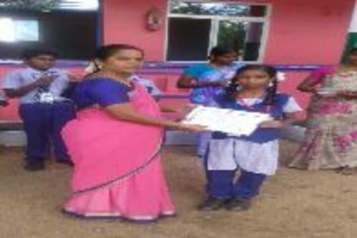 Nehruji Central Higher Secondary School-Award Receiving