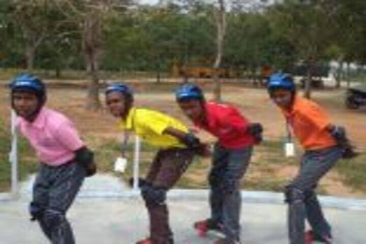Nehruji Central Higher Secondary School-Skating Event