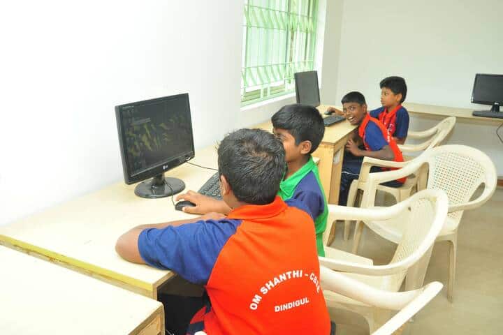 Om Shanthi Higher Secondary School-Computer Lab