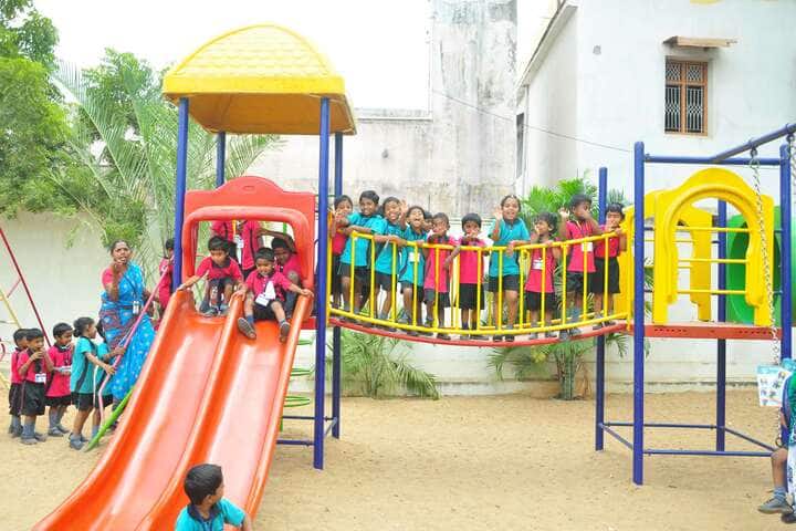 Om Shanthi Higher Secondary School-Kids Play Area