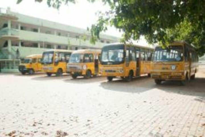 Om Shanthi Higher Secondary School-Transport