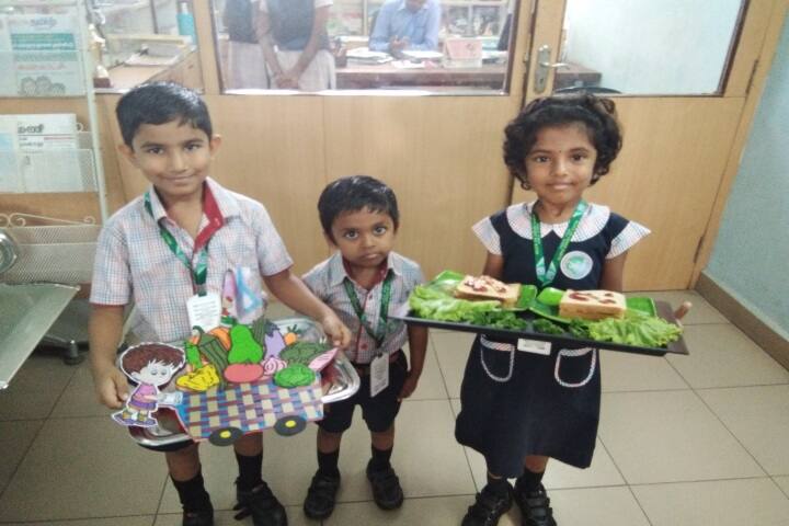 Peace On Green Earth Public School-Vegetable day