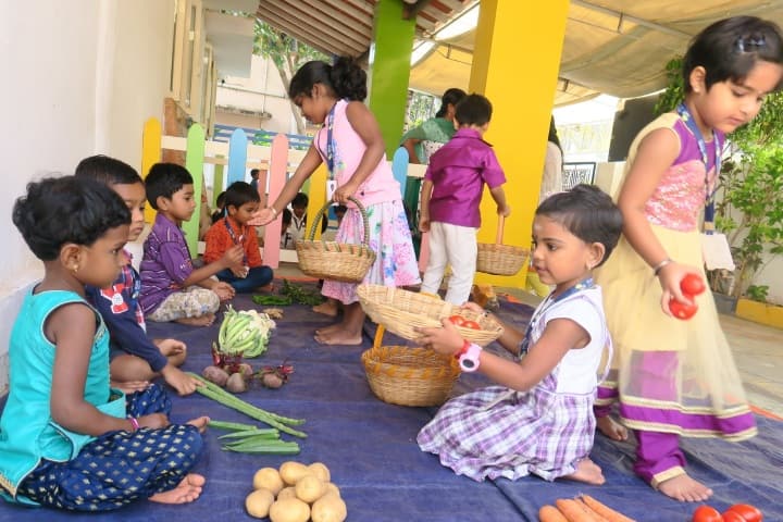 Peepal Prodigy School-Vegetables Day