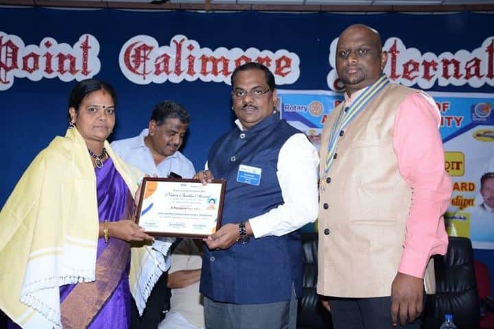 Point Calimere International School-School Award Receiving