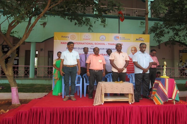 Radiant International School-Lamping Ceremony