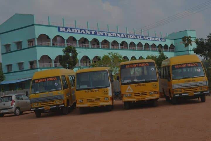 Radiant International School-School View and Transport
