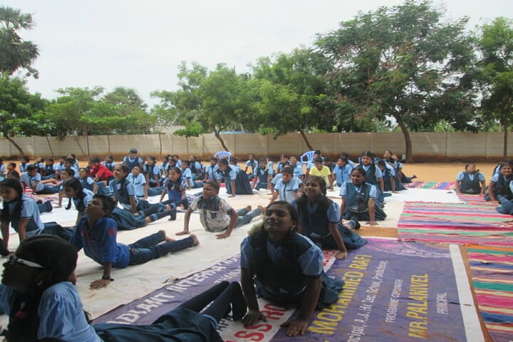 Radiant International School-Yoga Day