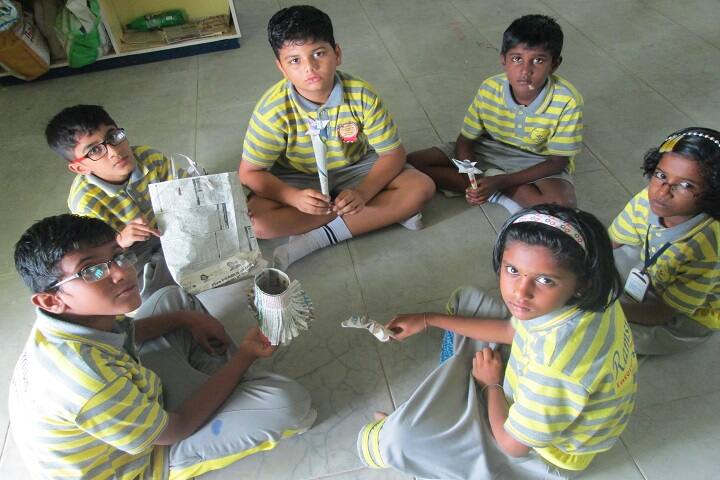 Ramsuns International School-News Paper Craft