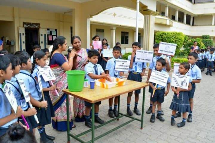 Rasi International School - Swachata day