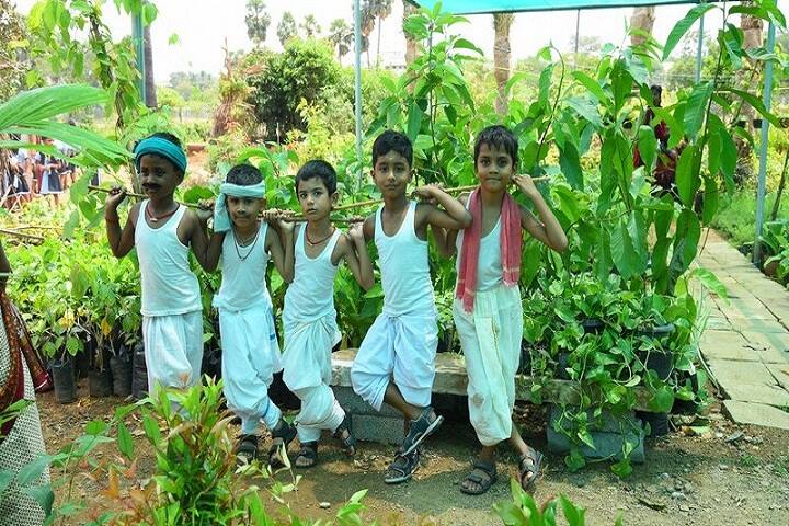 Royal International School-Farming day