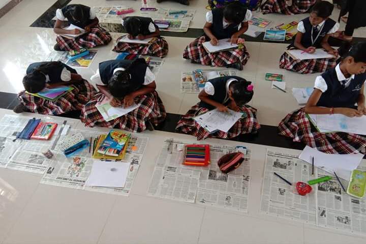 Saratha International Senior Secondary School-Drawing Competiton