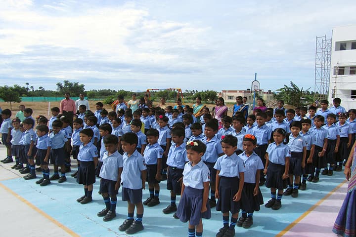 Sathyam International School-Assembly