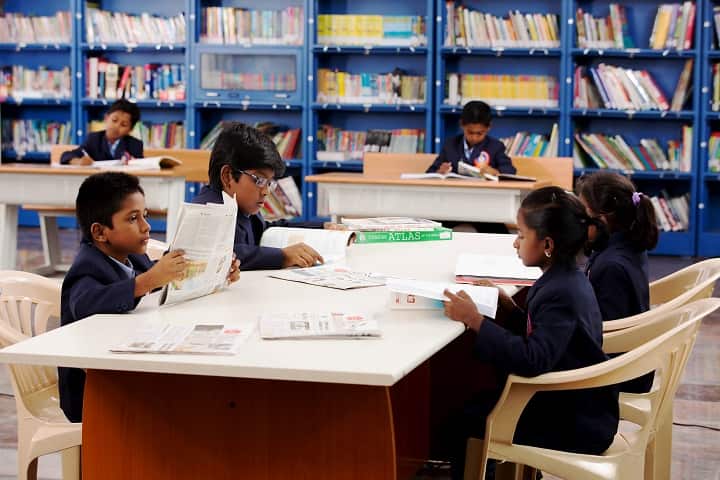 Sathyam International School-Library
