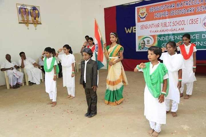 Sengunthar Public School-Independence day Celebration