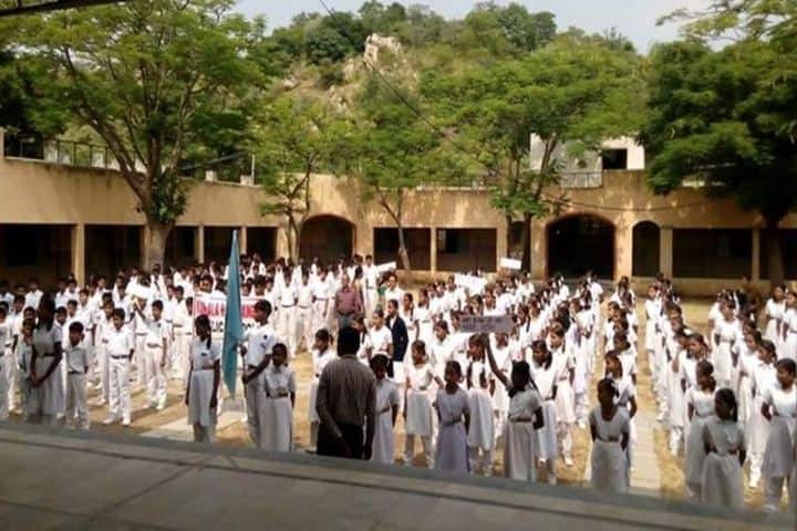 BVB Kamala Rani Sanghi Public School-Assembly Ground