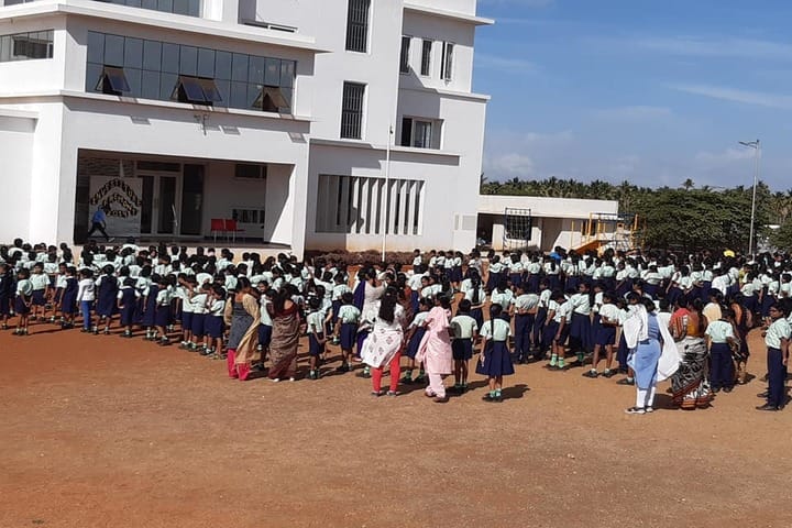 Shiva Niketan School-Assembly