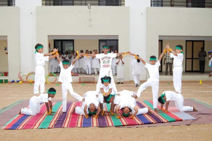 Shiva Niketan School-Yoga day