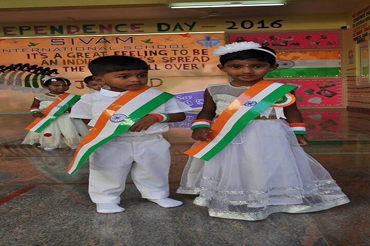 sivam international school-independance day