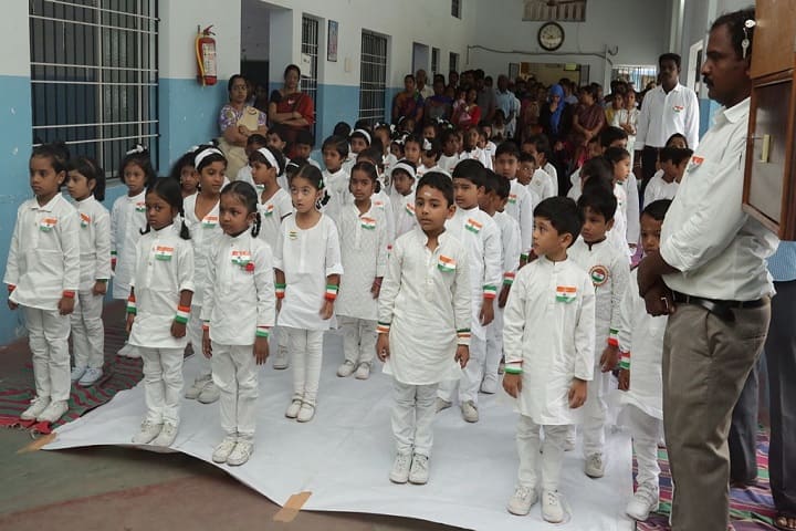 Sree Sankara Bala Vidyalaya Golden Jubilee School-Assembly