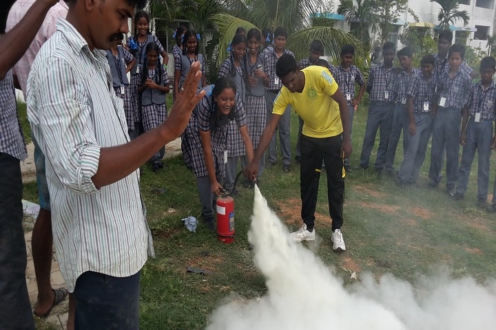 Sree Shanthi Anand Vidyalaya-Safety fire