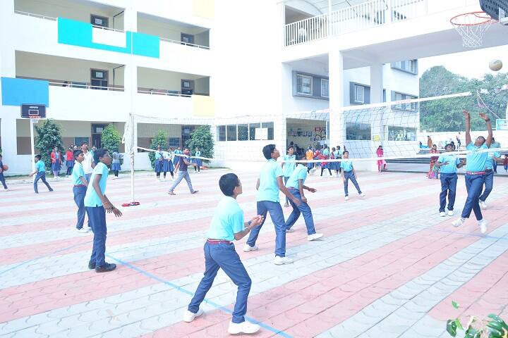Sri chaitanya techno school-volleyball