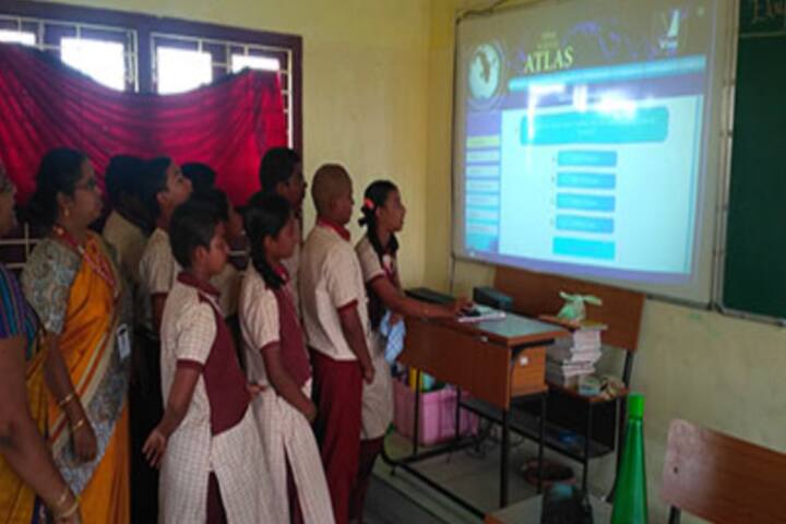 Sri Narayani Vidyashram School-Digital classroom