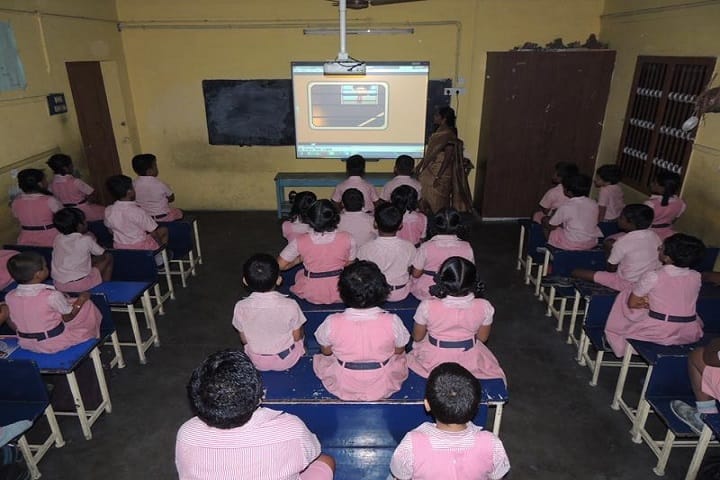 Sri R M Jain Vidhyashram-smart classroom