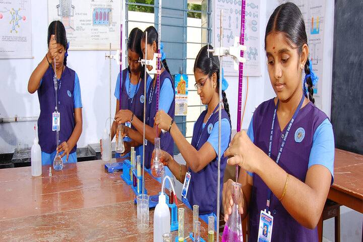 Sri Vidya Mandir Higher Secondary School-Chemistry Lab