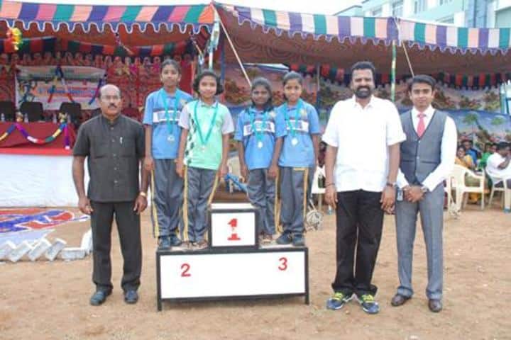 Srri SPK Senior Secondary School-Medal Distribution