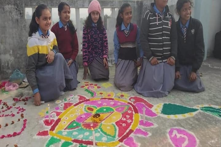 Progressive Central School-Rangoli