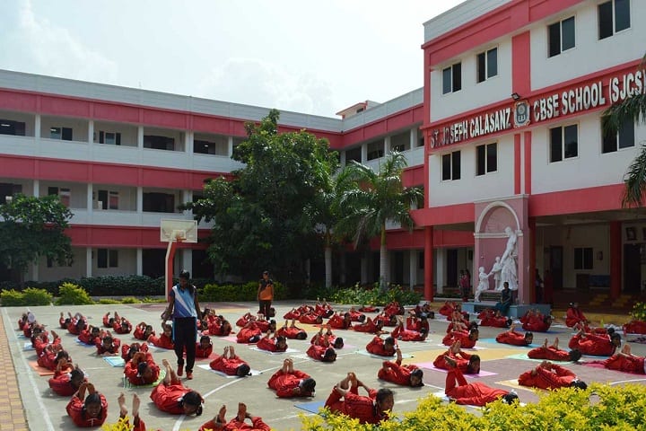 ST joseph calasanz CBSE school- yoga