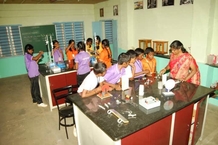 Subbiah Central School- Chemistry Lab