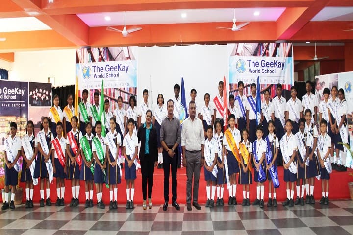 The Geekay world school- Investiture Ceremony