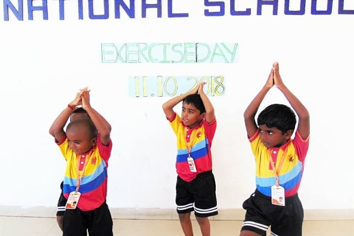 The Meridian International School- Exercise Day