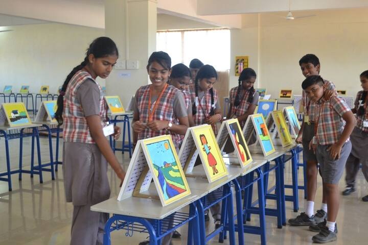 The PSBB Millennium School-Art Exhibition