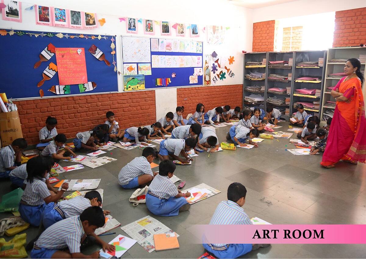 The PSBB Millennium School- art-room