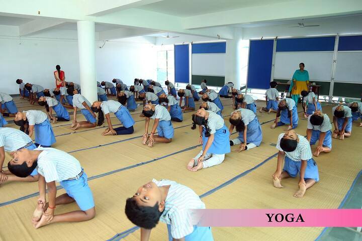 The PSBB Millennium School - yoga