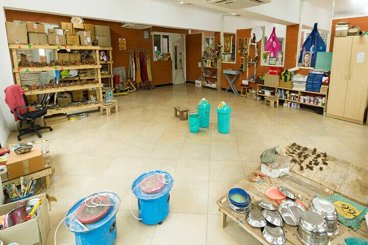 The Pupil - Saveetha Eco School-Art and Craft Room