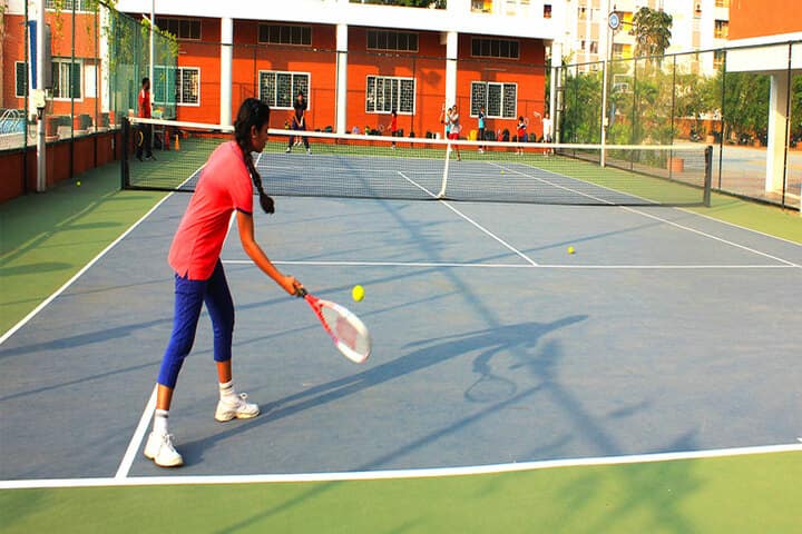The Pupil - Saveetha Eco School-Tennis Court