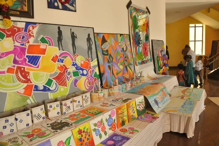 The Velammal International School-Art Exhibition