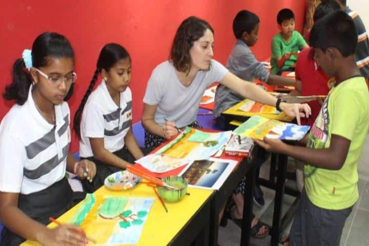 The Velammal International School-Painting Class