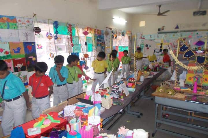 The Vijay Millennium School-Art Exhibition