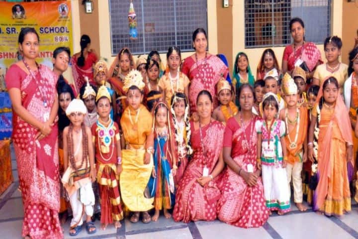 V V N K M English Medium School-Janmastami Celebration