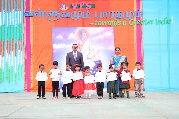 Vailankanni Public School-Certificate Distribution