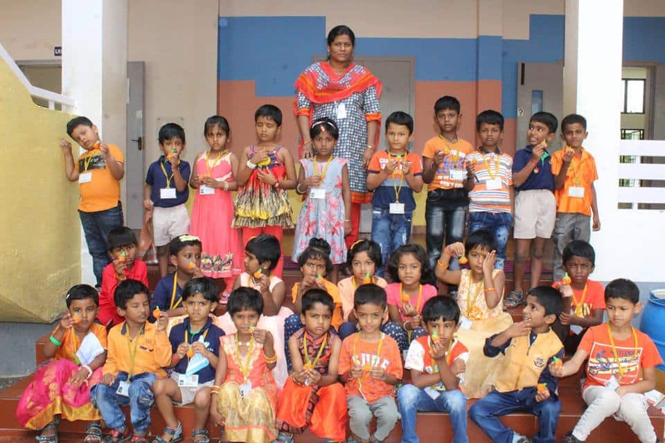 Vallabha Vidyalaya-Orange Day for KG